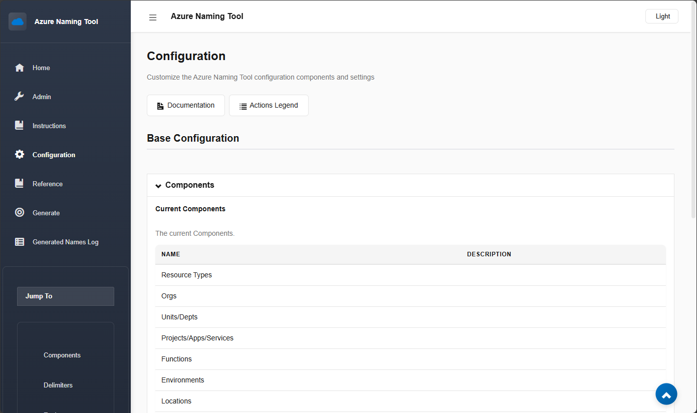 Configuration